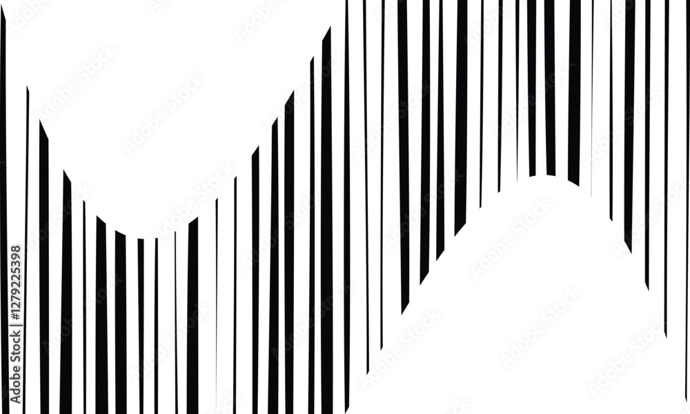 Wavy Optical Illusion Pattern with Flowing Curved Lines Wavy Optical Illusion Pattern with Flowing Curved Lines