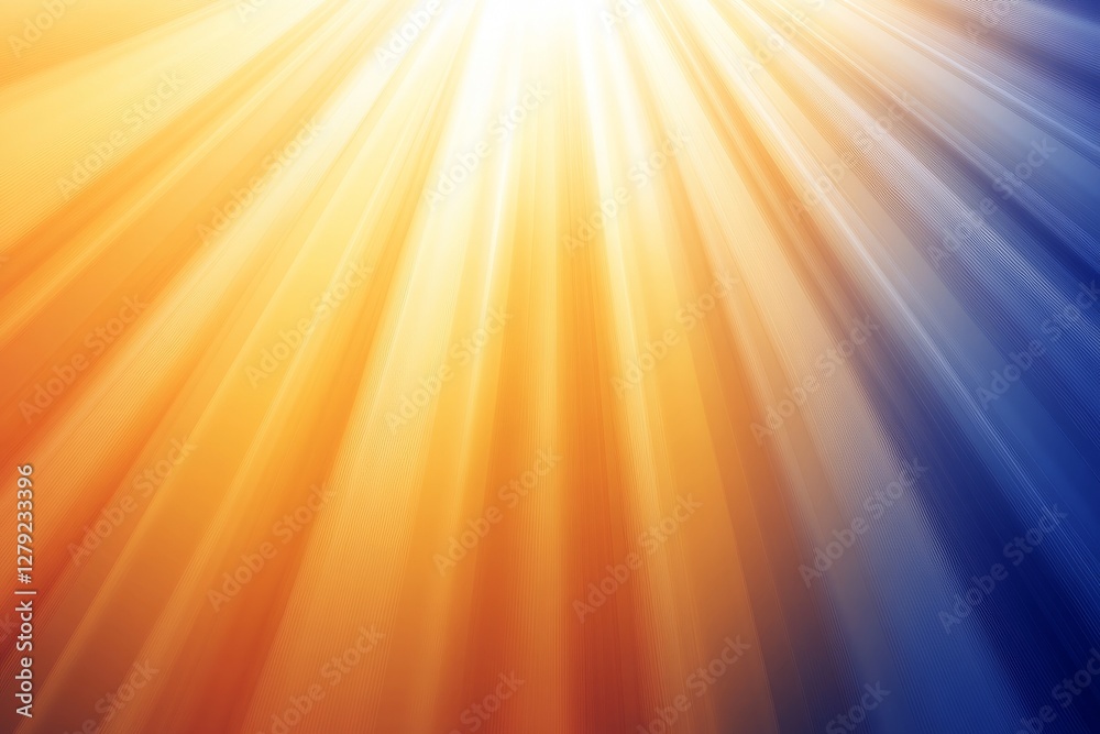 A bright orange and blue sky with a sun shining through it. Abstract gradient background, with orange and navy blue hues, a grainy film texture A bright orange and blue sky with a sun shining through it. Abstract gradient background, with orange and navy blue hues, a grainy film texture