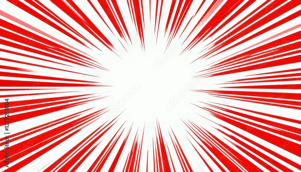 Dynamic Red Rays Background for Energetic Visual Designs Dynamic Red Rays Background for Energetic Visual Designs