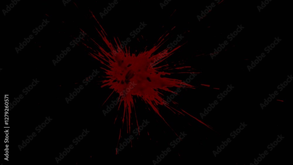Realistic Blood Pool, Drops, Drips, and Splat Effect with Alpha Matte – Horror and Gore VFX Realistic Blood Pool, Drops, Drips, and Splat Effect with Alpha Matte – Horror and Gore VFX