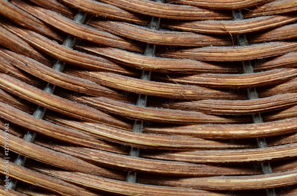An abstract shot of a wicker basket closeup photography. An abstract shot of a wicker basket closeup photography.