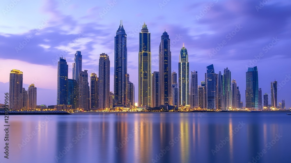 Fototapeta premium modern, skyline, city, architecture