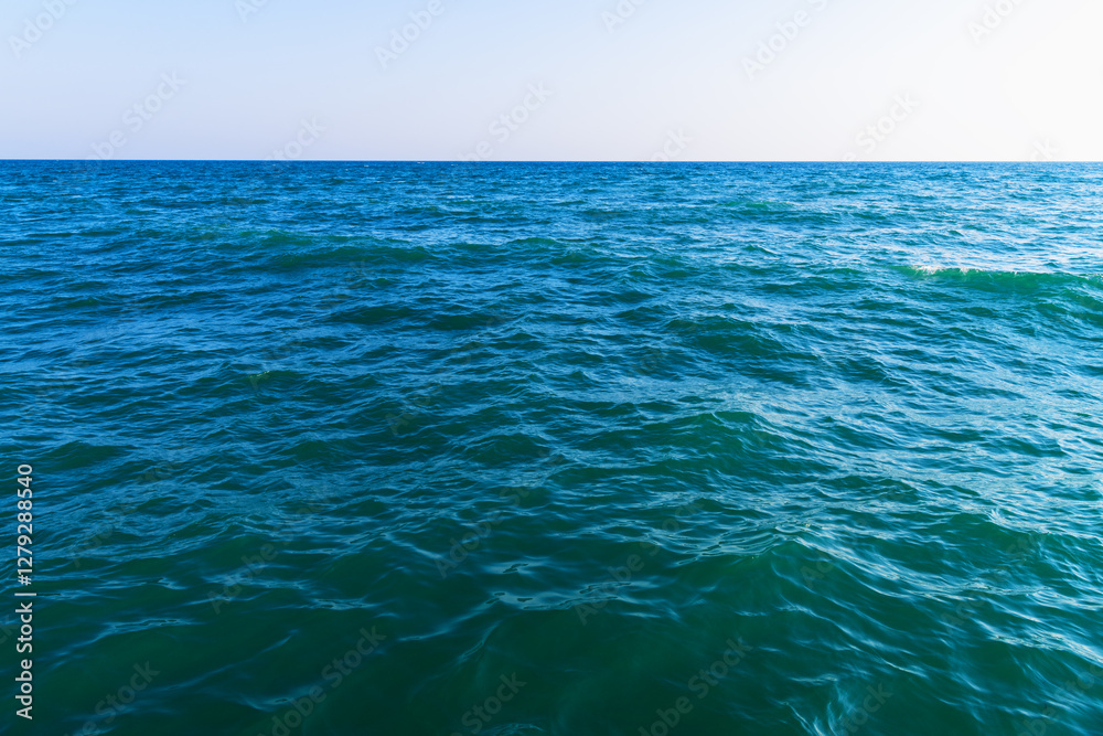 Obraz premium Blue sea water background texture