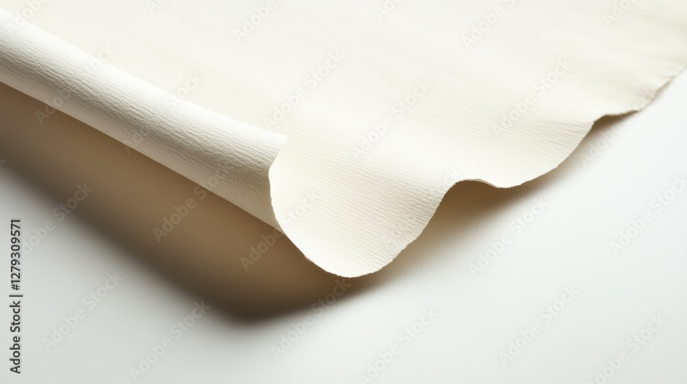 Creamy Paper Texture: A Study in Subtle Curves and Light Creamy Paper Texture: A Study in Subtle Curves and Light