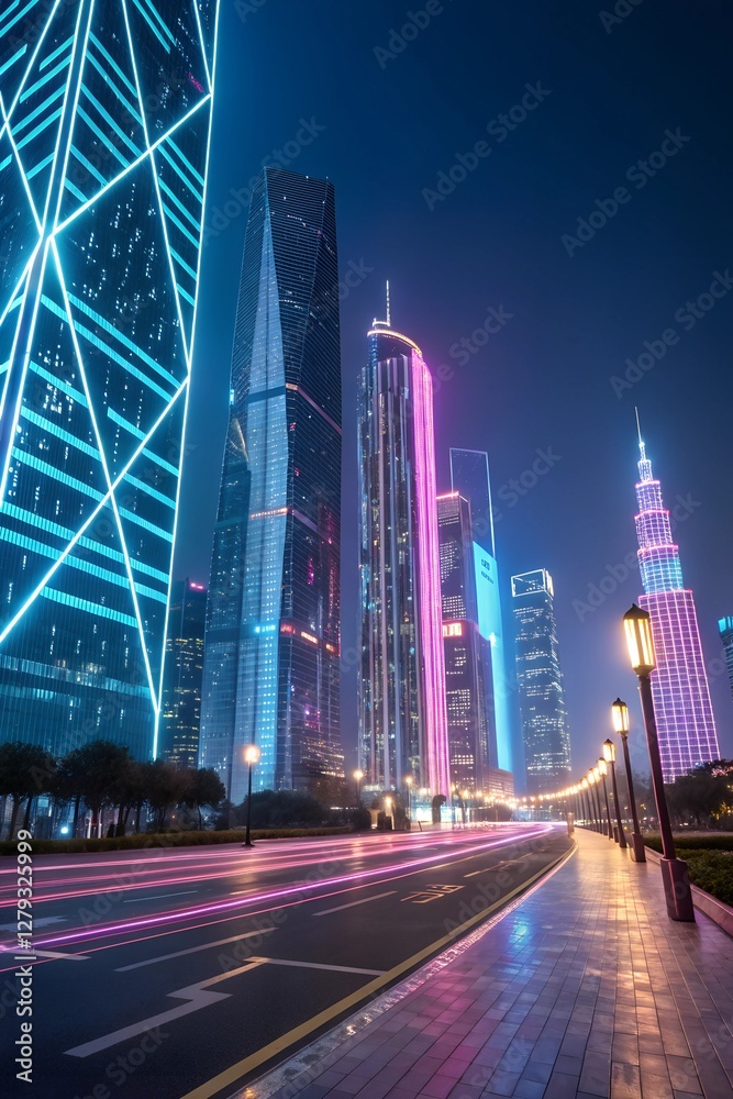 Obraz premium night light