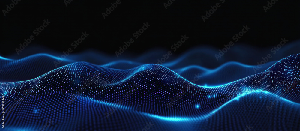 Big Data Vizualisation concept. Information represented as a High Tech Futuristic Particle Network. Abstract background. 3D render
Big Data Vizualisation concept. Information represented as a High Tech Futuristic Particle Network. Abstract background. 3D render