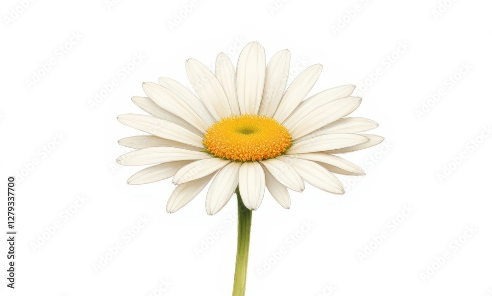 Delicate white daisy on a clean background Delicate white daisy on a clean background