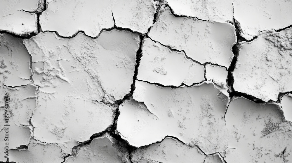 Obraz premium ice winter background cracks grunge texture