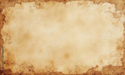 Vintage blank parchment paper background