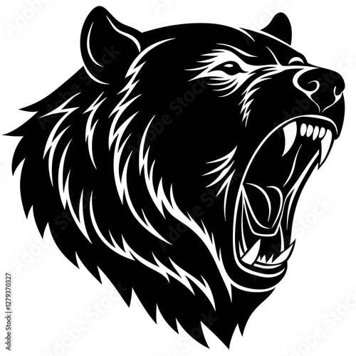 Wallpaper Mural vector illustration of a lion Torontodigital.ca