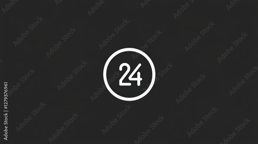 24/7 Availability: Minimalist Design Concept 24/7 Availability: Minimalist Design Concept