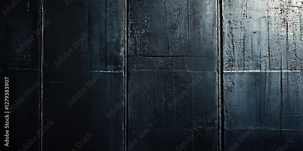 Dark, Textured Wall, Abstract Background Dark, Textured Wall, Abstract Background