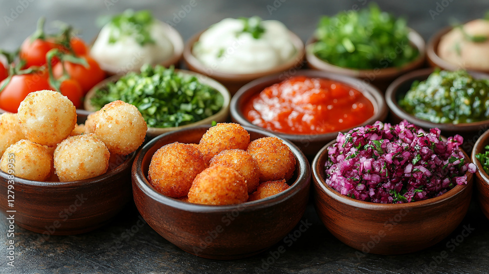 Crispy Cheese Balls with Dips: A Delightful Snack Crispy Cheese Balls with Dips: A Delightful Snack