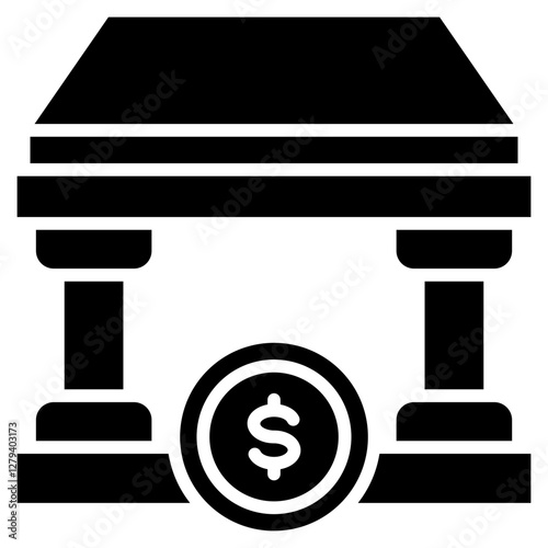 Bank Building Icon
