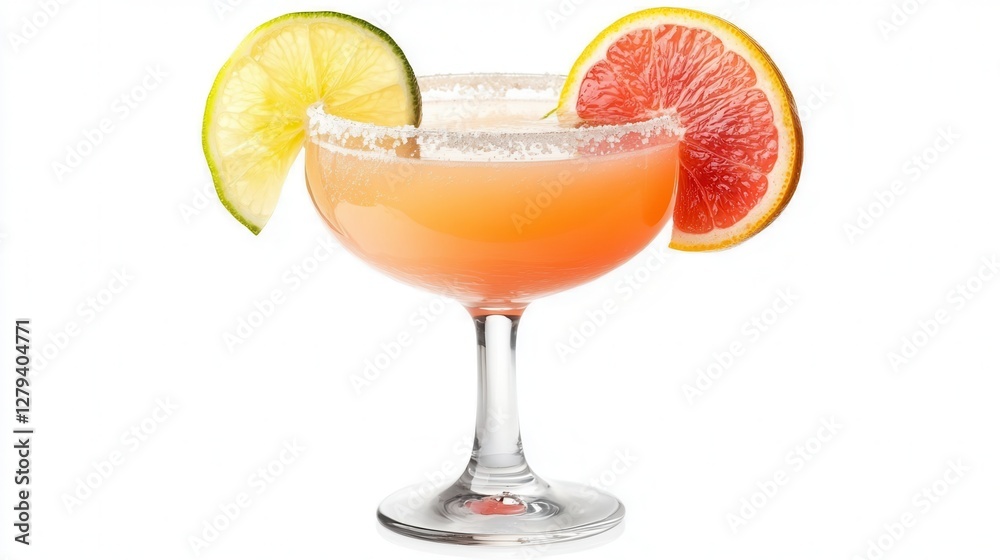 A refreshing glass drink garnished with a vibrant slice of lime on the rim, perfect for a summer day or a relaxing evening. A refreshing glass drink garnished with a vibrant slice of lime on the rim, perfect for a summer day or a relaxing evening.