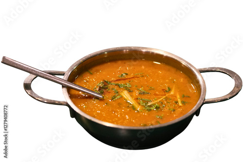 Daal Maash Curry in a Bowl PNG photo