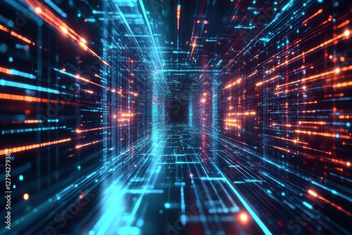 Business and finance planning data analysis innovative investment strategies and digital technology to foster economic growth and achieve sustainable digital market leadership in competitive