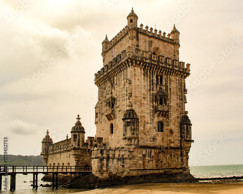 The Belém Tower, officially the Torre de São Vicente, is a fortification located in the parish of Belém, Municipality and District of Lisbon, in Portugal.