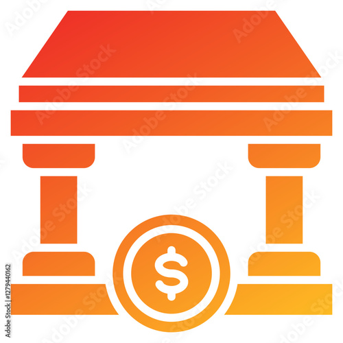 Bank Building Icon