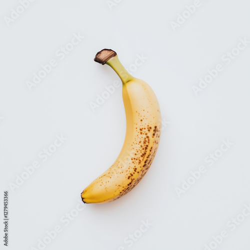 banana isolated on white background