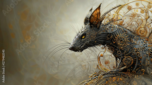 Rat King Folklore Artwork in Dark and Intriguing Style