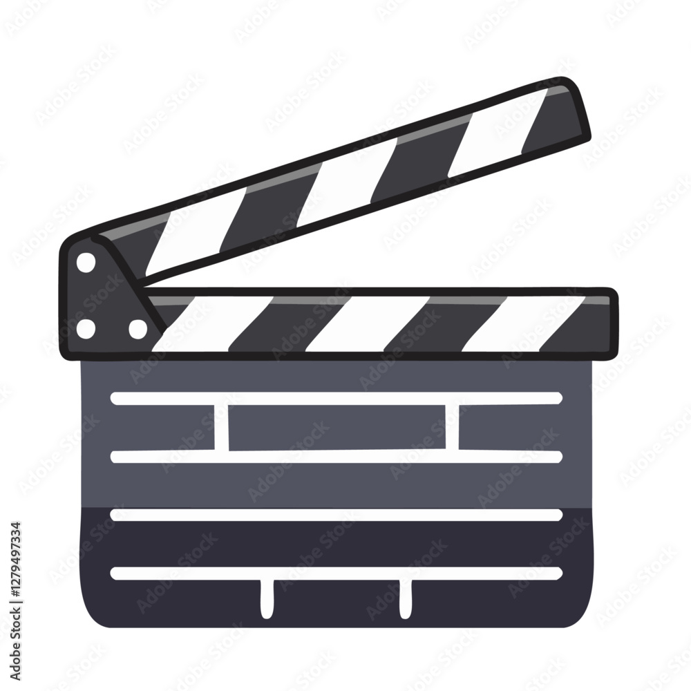 Obraz premium movie clapper board
