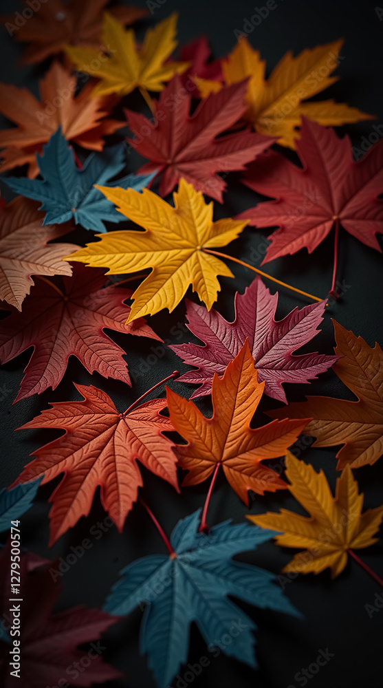 Vibrant Autumn Leaves Collections for Stylish Phone Wallpaper Backgrounds Vibrant Autumn Leaves Collections for Stylish Phone Wallpaper Backgrounds