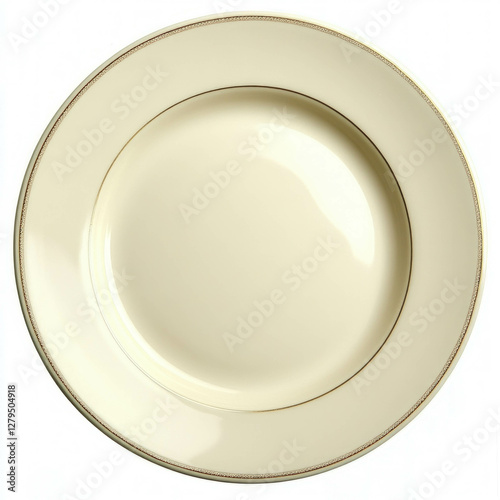 Small Plate Isolated