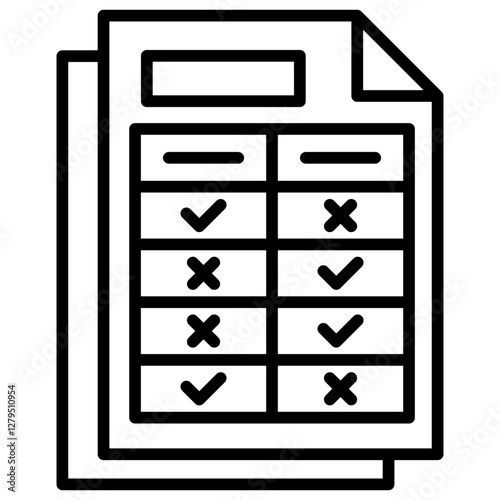 Rubric Icon