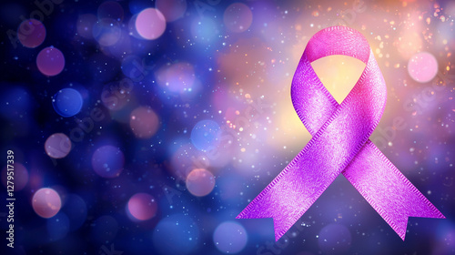 Wallpaper Mural Pink Breast Cancer Awareness Ribbon Vector Illustration Torontodigital.ca