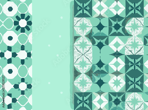 Modern Geometric Patterns for Digital Media