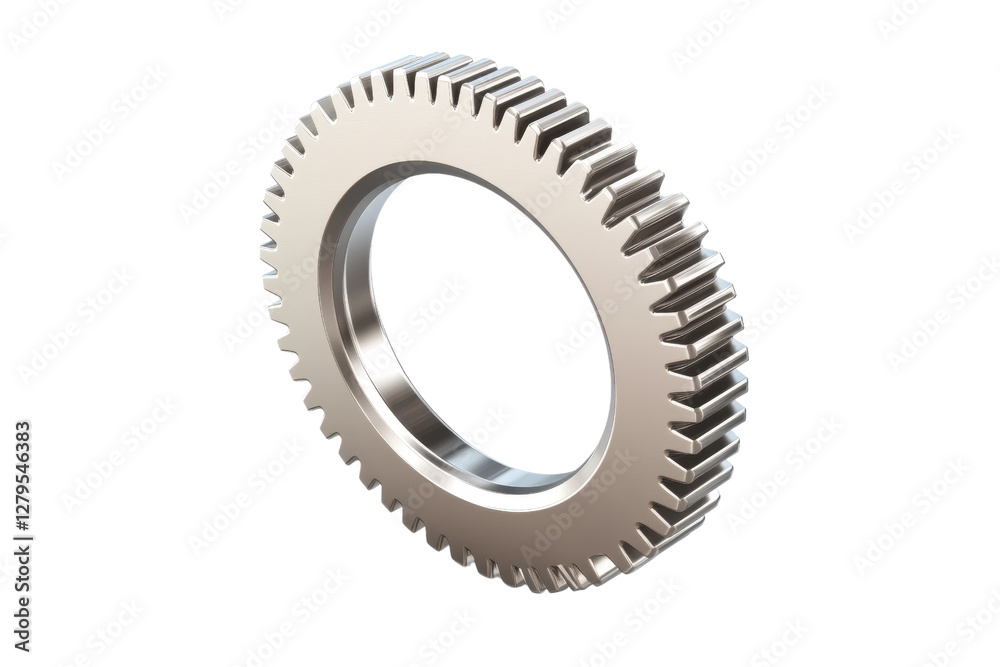 Metal Gear With Precision Teeth Isolated On Transparent Background A Detailed 3D Render Of A Glossy Cogwheel Component For Engineering And Industrial Metal Gear With Precision Teeth Isolated On Transparent Background A Detailed 3D Render Of A Glossy Cogwheel Component For Engineering And Industrial