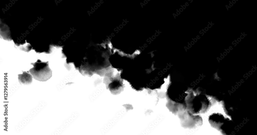 Abstract Black Ink background Abstract Black Ink background