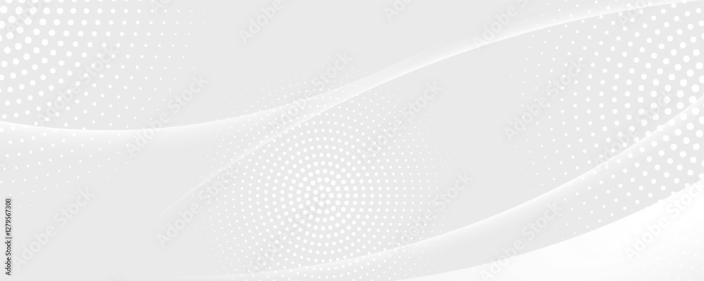 Dot white gray wave light technology texture background. Abstract big data digital concept.eps Dot white gray wave light technology texture background. Abstract big data digital concept.eps