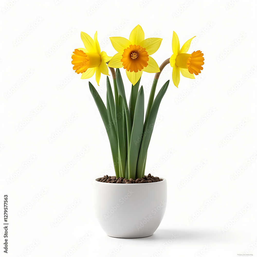 daffodils in a pot daffodils in a pot