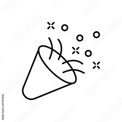 Happy Birthday Bliss vector icon
