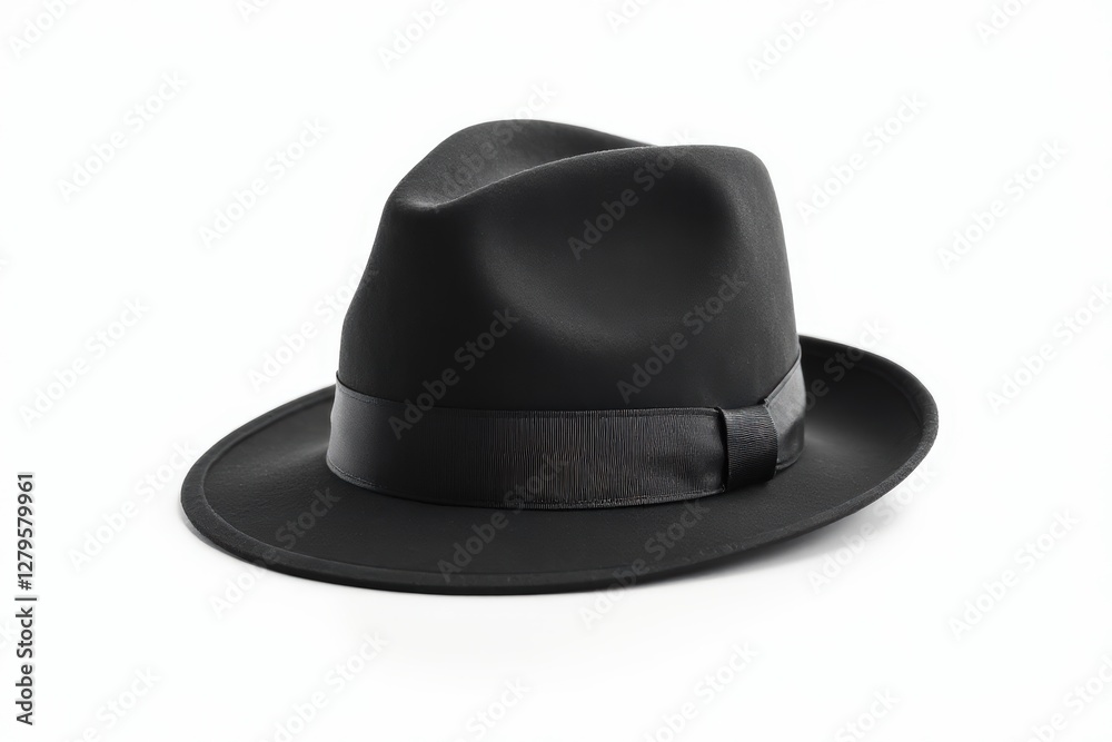Trilby isolated on pure white background, studio shot Trilby isolated on pure white background, studio shot