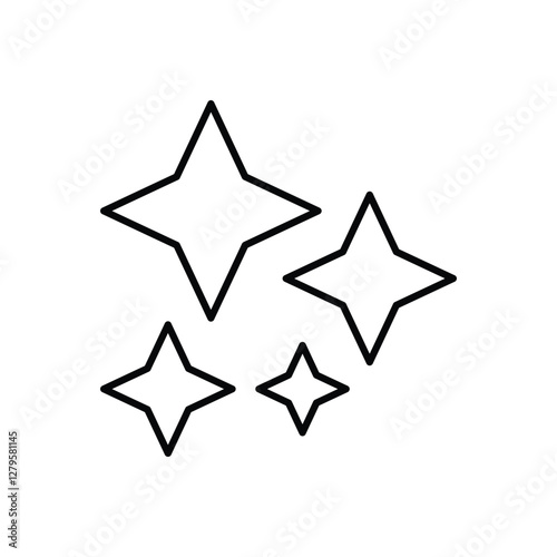 Shiny Birthday  vector icon