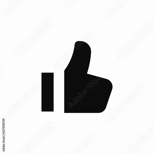 like reaction icon sign vector