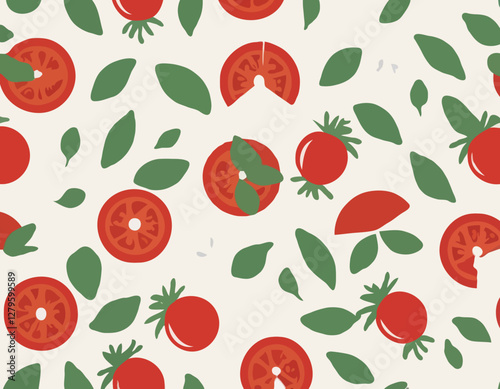 Vue traditionnelle de tête de salade de Caprese 