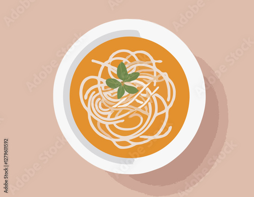 Soupe de nouilles au poulet