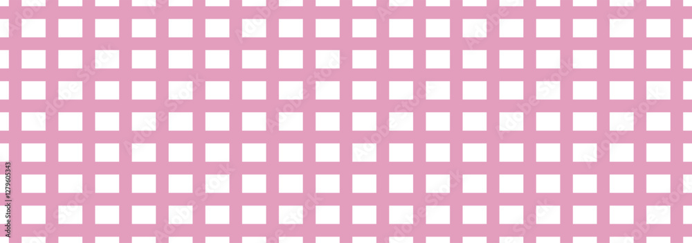 Pink grid square graph line full page on white paper background Pink grid square graph line full page on white paper background