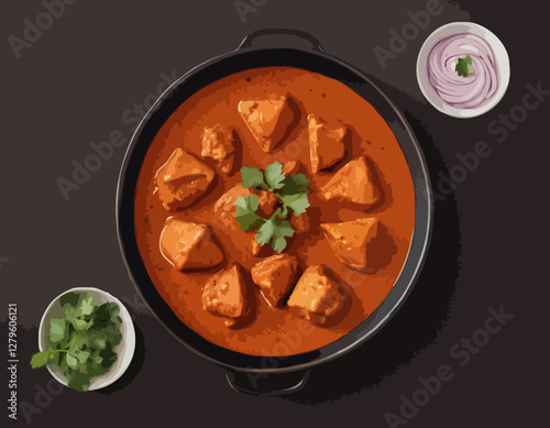 Poulet tikka masala