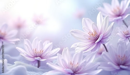 artistic watercolor floral background for decor