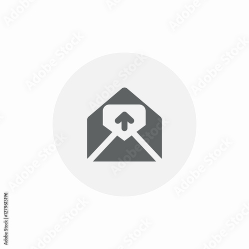 email send icon sign vector
