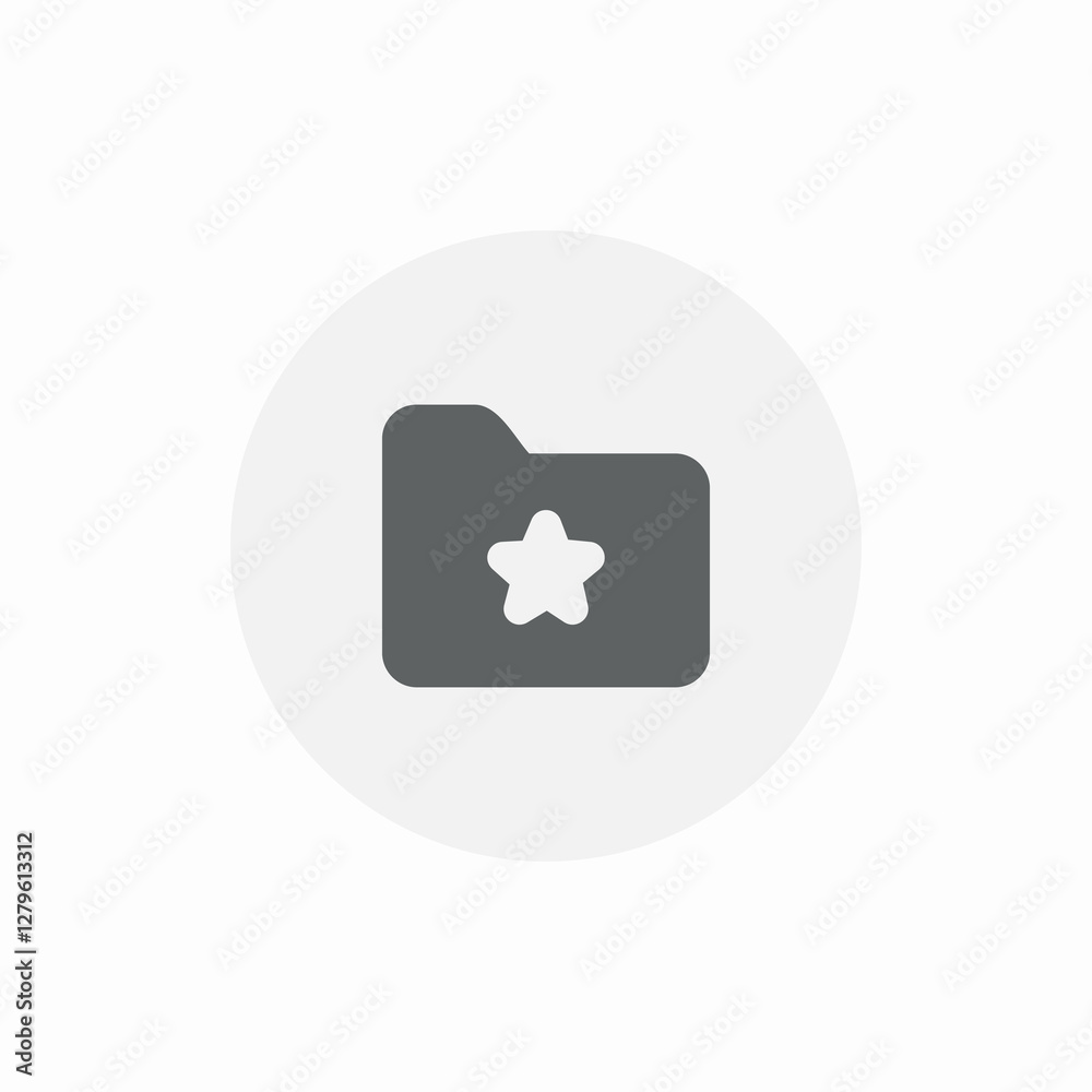 favorite files folder icon sign vector favorite files folder icon sign vector