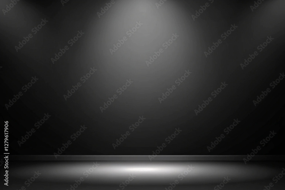 Abstract gradient soft black studio background for product presentation. Abstract gradient soft black studio background for product presentation.
