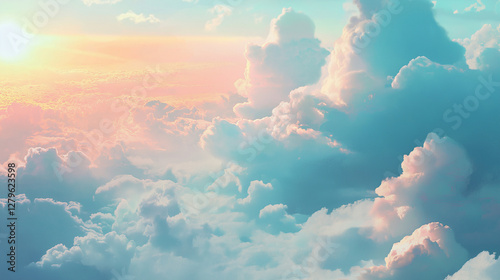 Lofi image. Anime cartoon.
