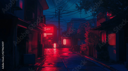 Lofi image. Anime cartoon.