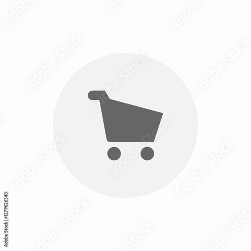 shopping cart icon sign vector